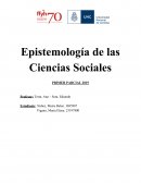 Epistemología de las Ciencias Sociales