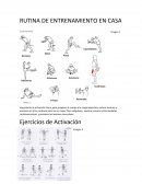RUTINA DE ENTRENAMIENTO EN CASA