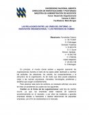 LAS RELACIONES ENTRE LAS CRISIS DEL ENTORNO, LA INNOVACIÓN ORGANIZACIONAL Y LOS PROCESOS DE CAMBIO