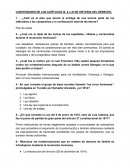 CUESTIONARIO DE LOS CAPÍTULOS IX, X y XI DE HISTORIA DEL DERECHO