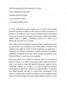 Control constitucional