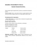 EXAMEN GENERAL DE ORINA