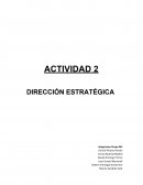 Actividad Dirección estratégica