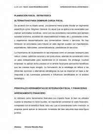 PLANEACION FISCAL ESTRATEGICA. Página 1