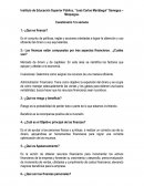 Cuestionario 1ra semana Finanzas