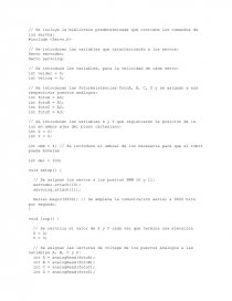 Seguidor de luz. Página 1
