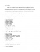 Temario de cocteleria