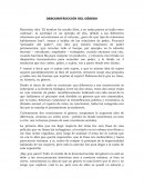 DESCONSTRUCCIÓN DEL GÉNERO