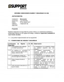 INFORME CONDICIONES HIGIENE Y SEGURIDAD D.S 594 ANTECEDENTES