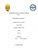 GUIA DE TRABAJO GRUPAL . Economía