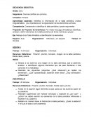 Proyecto de Enseñanza: Por medio de juego (kinestésico) identificar, analizar y definir elementos de la tabla periódica de forma individual y grupal