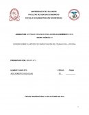 DOSSIER SOBRE EL MÉTODO DE SIMPLIFICACIÓN DEL TRABAJO EN LA OFICINA