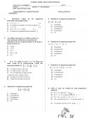 EXAMEN SOBRE LÓGICA PROPOSICIONAL