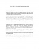 ENSAYO SOBRE LA ORGANIZACION Y ADMINISTRACION ABORDO