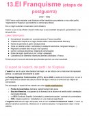 El Franquisme (etapa de postguerra) {1939 – 1959}