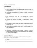 Tecnicas proyectivas. Técnicas de construcción