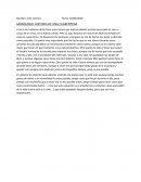 MONOLOGO: HISTORIA DE UNA CUARENTENA