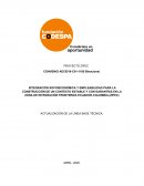 INTEGRACIÓN SOCIOECONÓMICA Y EMPLEABILIDAD PARA LA CONSTRUCCIÓN DE UN CONTEXTO ESTABLE Y CON GARANTÍAS EN LA ZONA DE INTEGRACIÓN FRONTERIZA ECUADOR-COLOMBIA (ZIFEC)