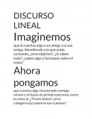DISCURSO LINEAL