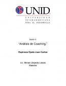 Sesión 5: “Análisis de Coaching.”