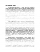 Alta dirección pública