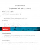 SINTAXIS SQL (INFORME DE TALLER)