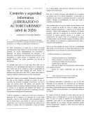 ¿Liderazgo o autoritarismo?