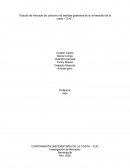 Estudio de mercado del consumo de bebidas gaseosas de la universidad de la costa – CUC