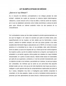 LEY OLIMPIA ESTADO DE MÉXICO