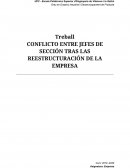 CONFLICTO ENTRE JEFES