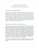 Cognoscitivismo y aprendizaje