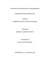 Administración de logistica integral. Página 1