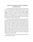 Impacto de las tecnologías en el diseño de estrategias de prevención del delito