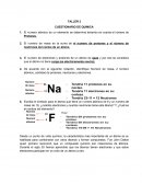 TALLER 2 CUESTIONARIO DE QUIMICA