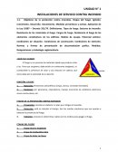 INSTALACIONES DE SERVICIO CONTRA INCENDIO