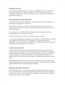 Contrato de Permuta. Página 1
