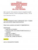 PRACTICAS DEL LENGUAJE. POESIA