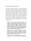 Derechos derivados de una concesión minera