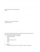 Metodología de la Investigación - 1er -Parcial domiciliario