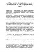 NECRÓPOLIS FENICIAS DE LOS SIGLOS VIII-VII A.C. EN LA DESEMBOCADURA DEL RÍO VÉLEZ (VÉLEZ-MÁLAGA, MÁLAGA)