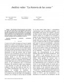 Análisis video “La historia de las cosas”