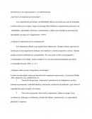 Introducción a las organizaciones y a la administración