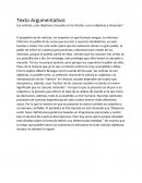 Texto Argumentativo: Las noticias, ¿son objetivas y basadas en los hechos o son subjetivas e inexactas?