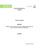 Ensayo: Juan amos Comenio. Una visión pedagógica adelantada en sus días o una educación atrasada en nuestra época