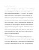 Declaración de Derechos Humanos