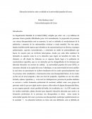 Educación inclusiva: mito o realidad en la universidad popular del cesar