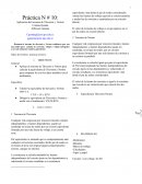 Práctica N # 10: Aplicación del teorema de Thevenin y Norton