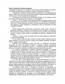 Marco Contextual: Equidad de genero