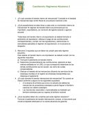 Cuestionario de Régimen aduanero