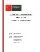 EL CORRALITO FINANCIERO ARGENTINO